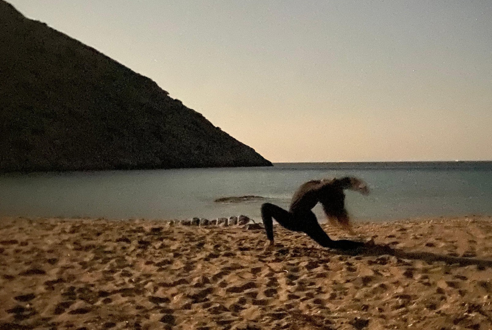 Private Yoga Session on the beach in Paros